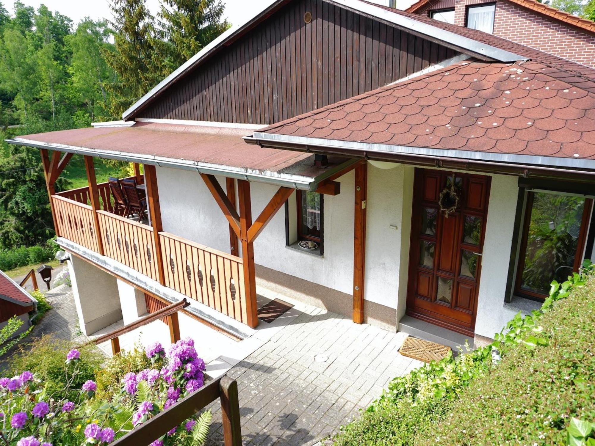 Apartment In Guentersberge With Panoramic Views Harzgerode Bagian luar foto