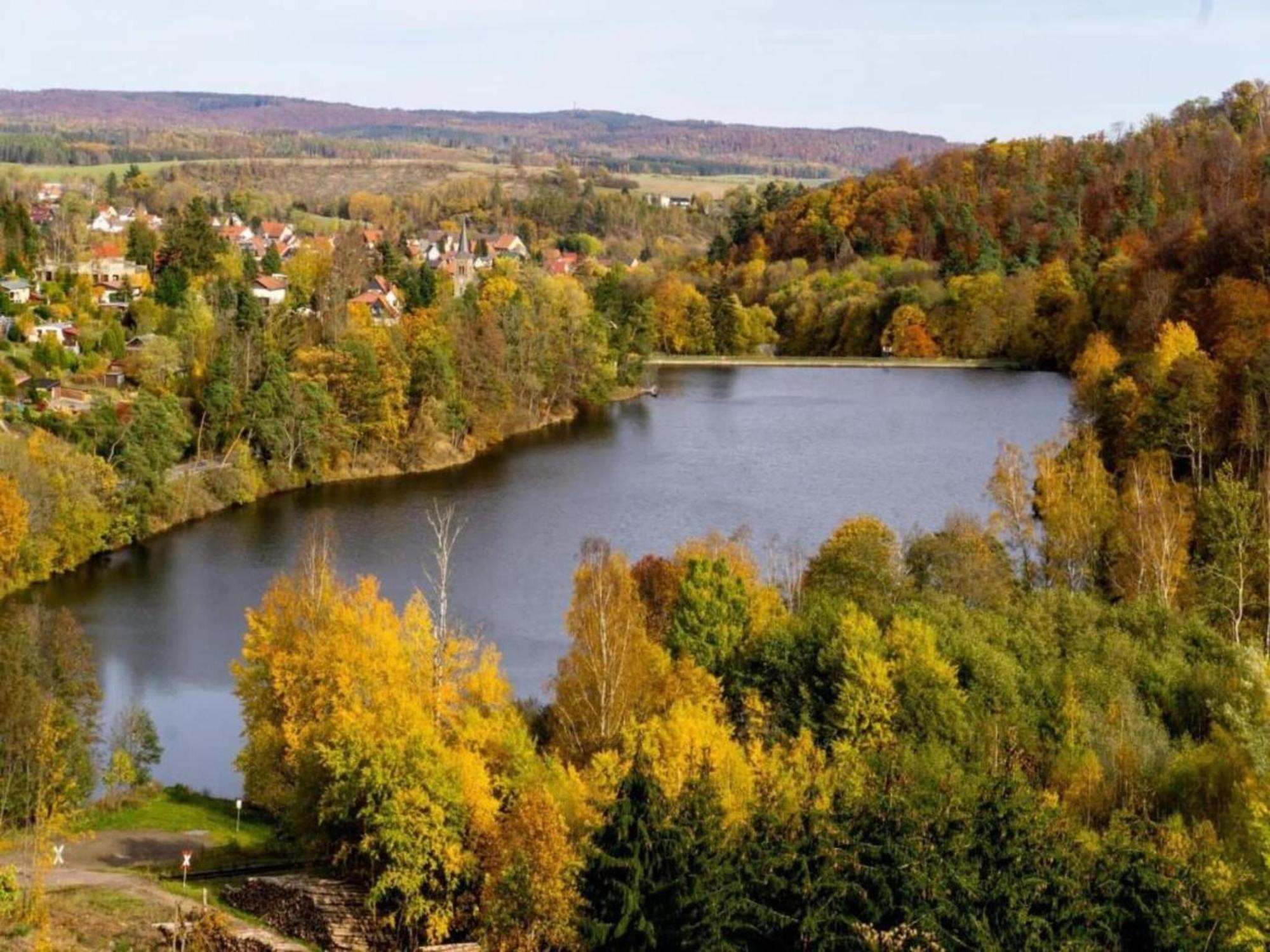 Apartment In Guentersberge With Panoramic Views Harzgerode Bagian luar foto